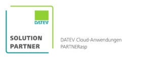 Logo DATEV Solution Partner DATEV Cloud Anwendungen PARTNERasp